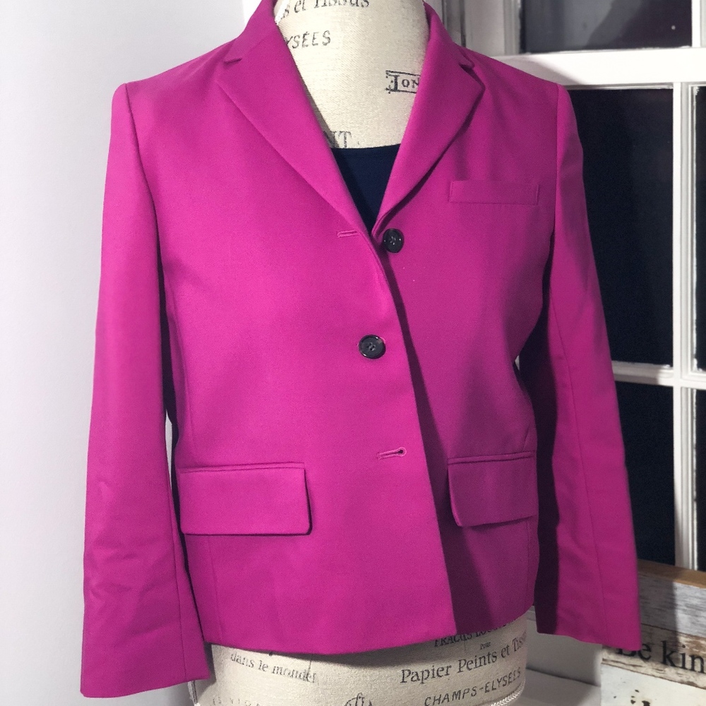 Fuchsia Suit Jacket
